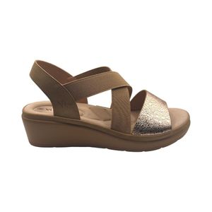 Sandalias Casual Mujer Via Rosmini Doze Café