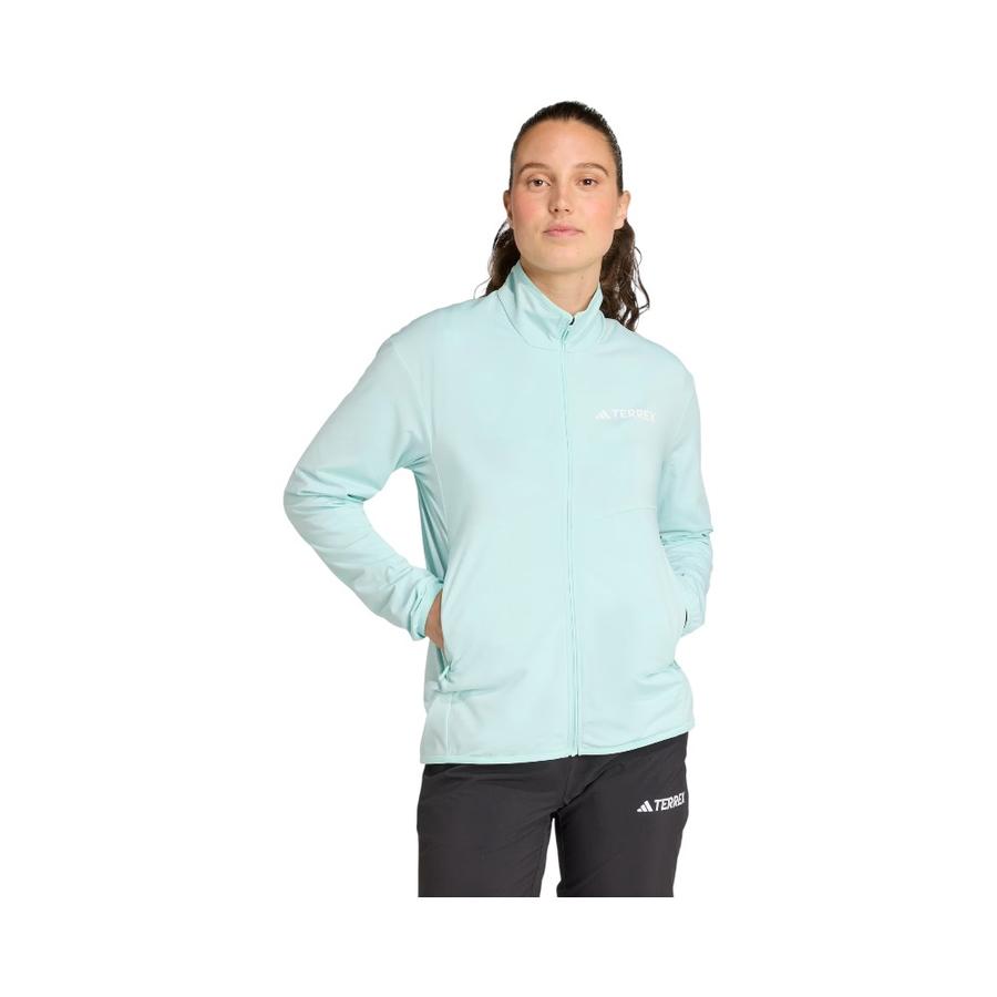 Chaqueta Polar Mujer Adidas JD3950 Aqua