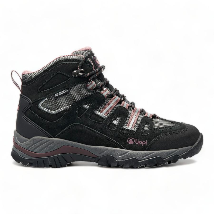 Botin Outdoor Mujer Lippi Puelo Cs Hi Negro