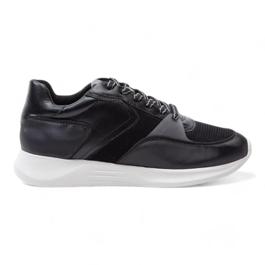 Zapatillas Casual Mujer Gacel Cuero Negro