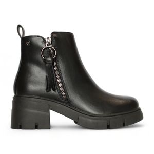 Botin Mujer Via Rosmini Ricambi Negro