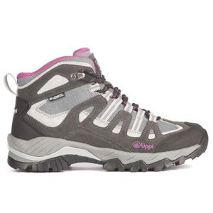 Botin Impermeable Mujer Lippi Puelo Cs Hi Gris-fucsia