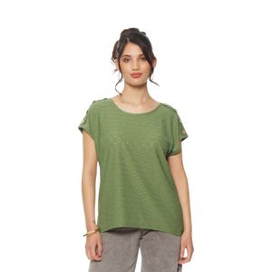 Polera M/C Escote Redondo Mujer Wados WDC13749 Verde