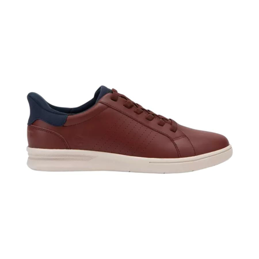 Zapatillas Casual Hombre Guante Bangkok Cuero Café