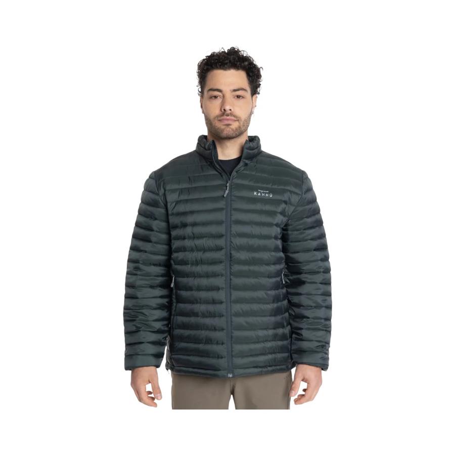 Parka Acolchada Hombre Kannú Rahue Verde