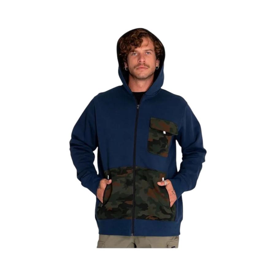 Chaqueta Utility Hood Banner Hombre CAT 4050082-2ZV Azul