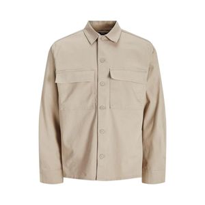Camisa Elasticada Hombre Jack & Jones 12265966 Beige