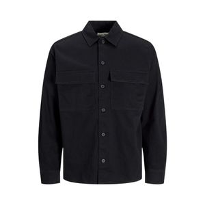 Camisa Elasticada Hombre Jack & Jones 12265966 Negro