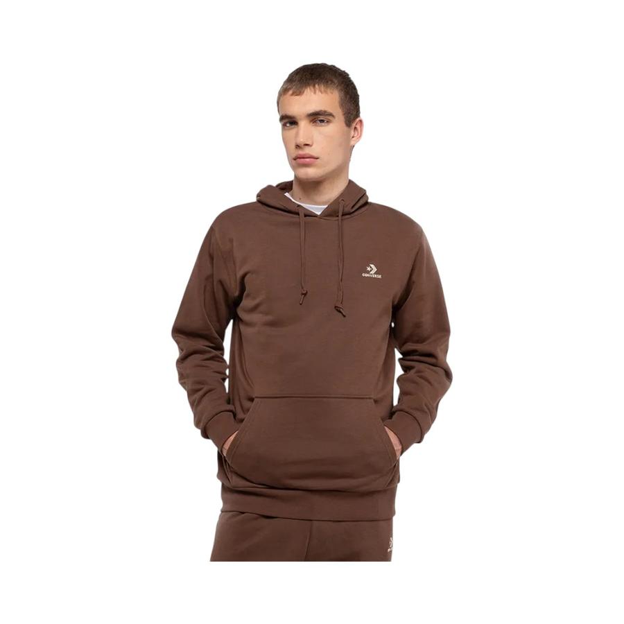 Polerón Capucha Hombre Converse CNVFA25MHOODIE2-244 Café
