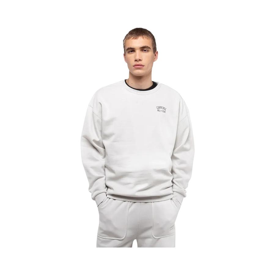 Polerón Casual Hombre Converse CNVFA25MCREW1-062 Gris