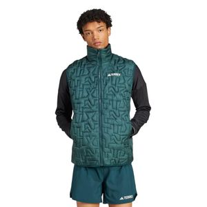 Chaleco Híbrido Aislante Hombre Adidas Terrex Verde