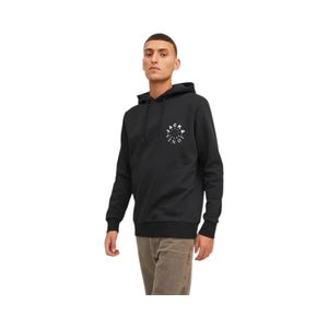 Polerón con Capucha JJWARRIOR Hombre Jack & Jones Negro