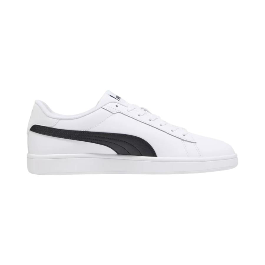 Zapatillas Urbanas Cuero Hombre Puma Smash 3.0 Blanco