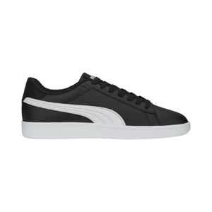 Zapatillas Cuero Hombre Puma Smash 3.0 Negro