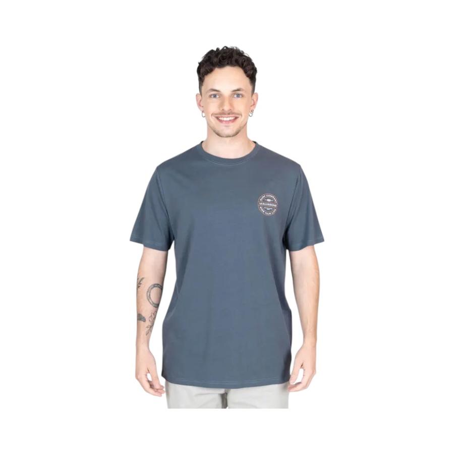 Polera Manga Corta Hombre Maui & Sons Surf Company Gris