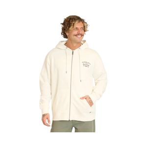 Polerón Full Zipper Hombre Maui and Sons Ocean Av Blanco