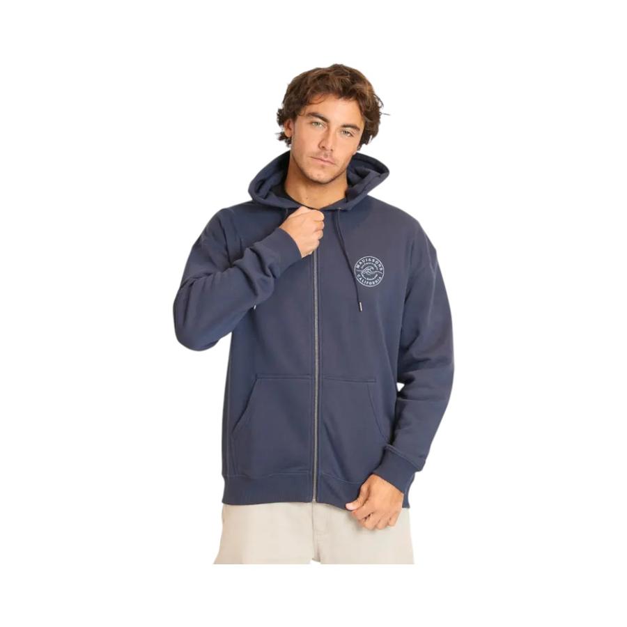 Polerón Full Zipper Hombre Maui and Sons Start Anew Navy