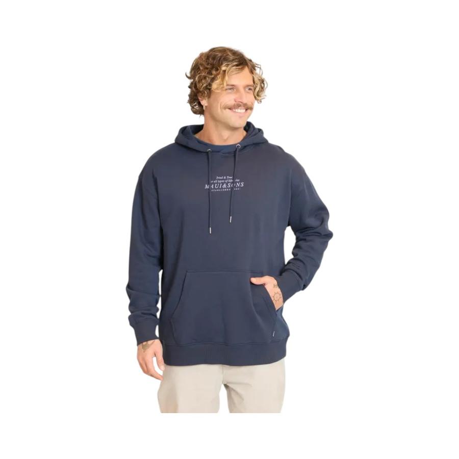 Polerón Canguro Hombre Maui and Sons Tried & True Navy