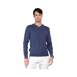 Sweater Cuello v Hombre Arrow SW32032DE Azul