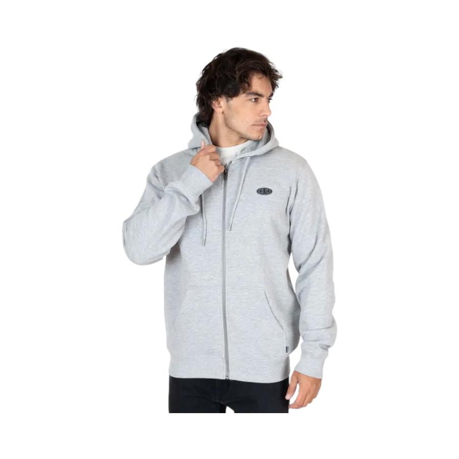 Polerón Fullzipper Hombre Maui & Sons Insigne Rubber Melange