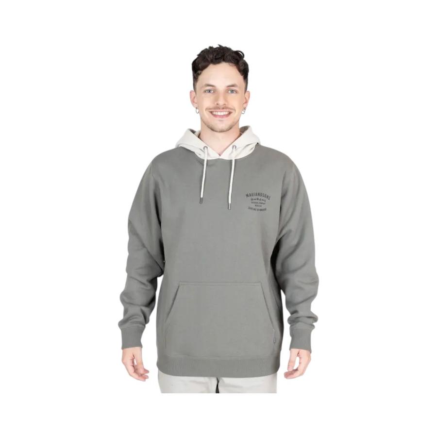 Polerón Canguro Hombre Maui & Sons Surfing In Paradise Verde