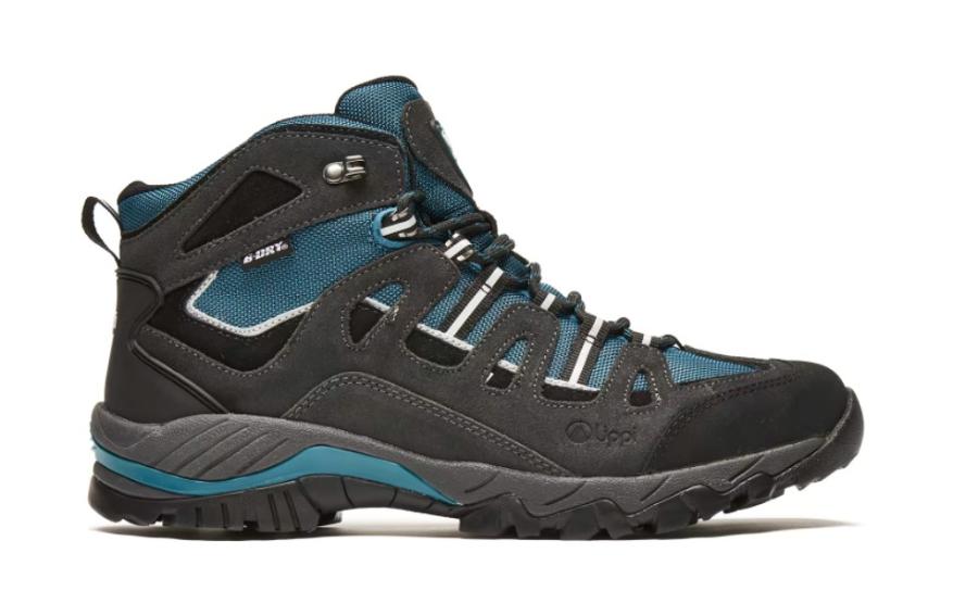 Botin Hombre Lippi Puelo Cs Hi Grafito/petroleo