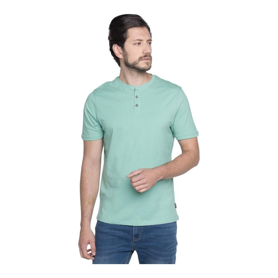 Polera Potros Corso Manga Corta Verde