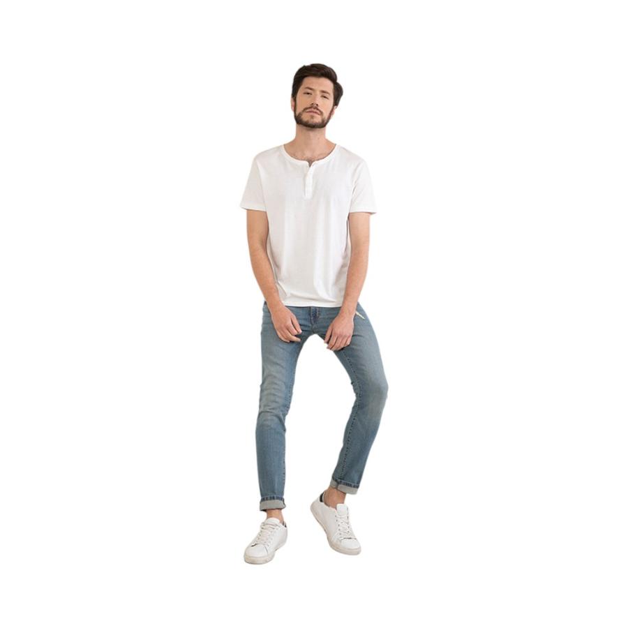 Jeans Hombre Wrangler Bryson Cierre Azul