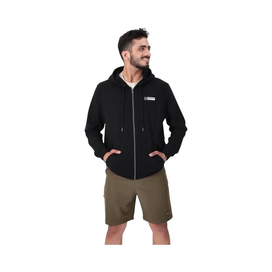 Poleron Fullzip Hombre Gangster 14213422N Negro
