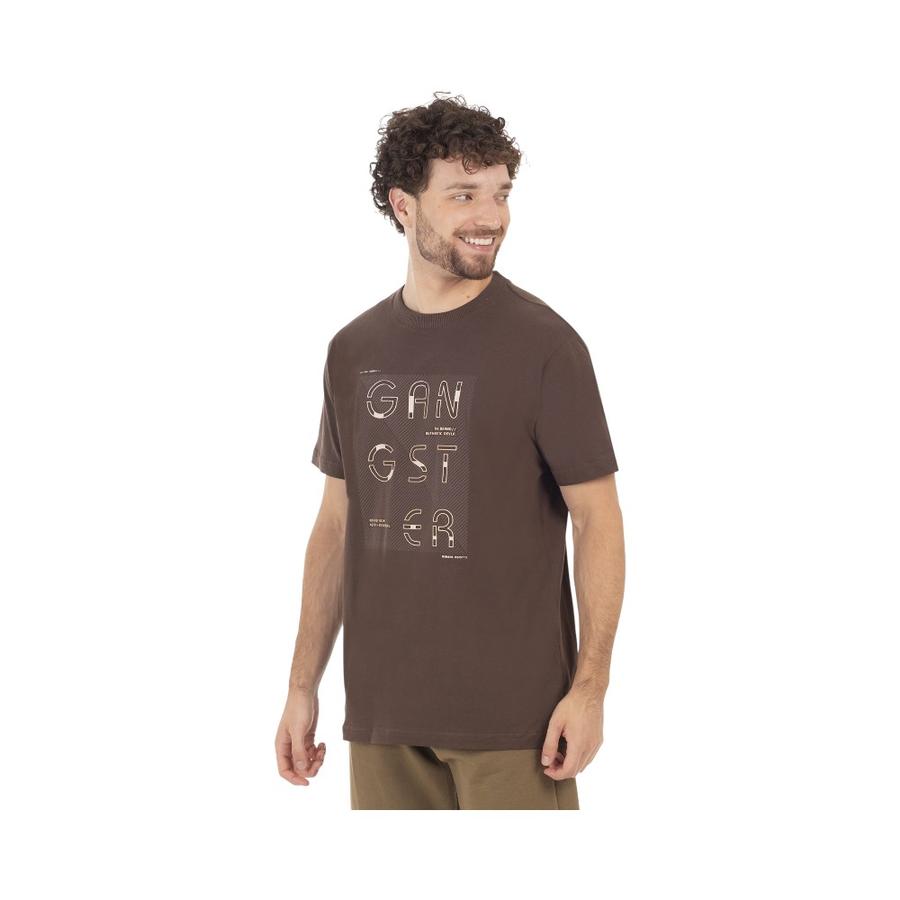 Polera Casual Hombre Gangster 10164651C Café