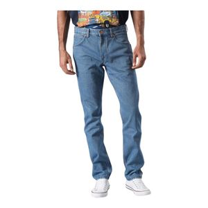 Jeans Hombre Wrangler Greensboro Slim Fit New Azul