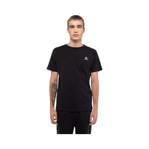 Polera Manga Corta Hombre Converse Star Chevron Negro