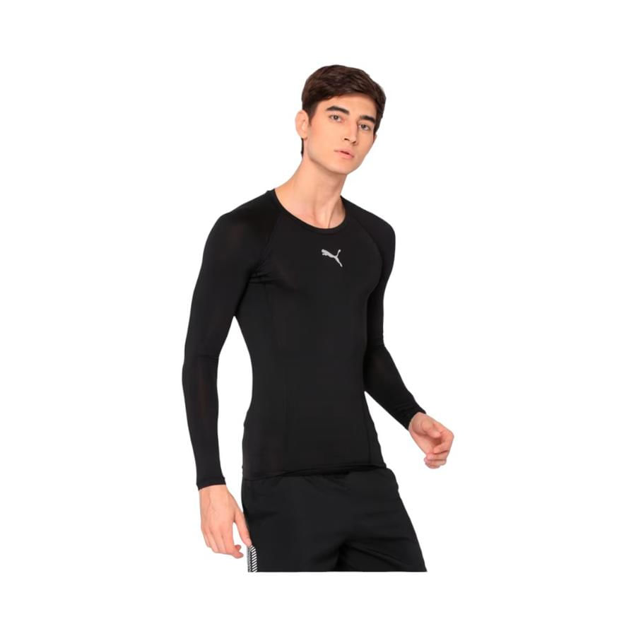 Polera 1ra capa Hombre Puma 655920_03 Manga larga Negro