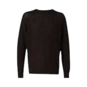 Sweater Jersey de Punto Hombre Jack & Jones 12267393 Negro