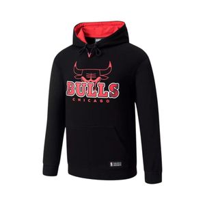 Polerón NBA Hombre Fanatics Cromatics Bulls Chicago Negro