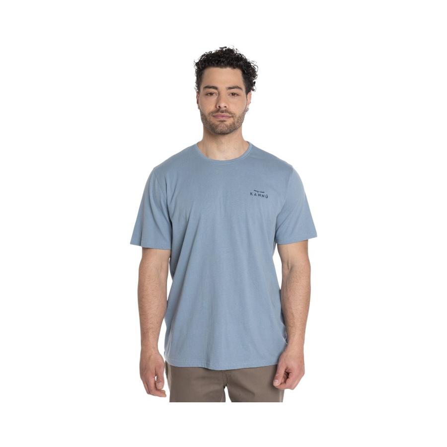 Polera Manga Corta Hombre Kannu KNV617163N-070 Azul