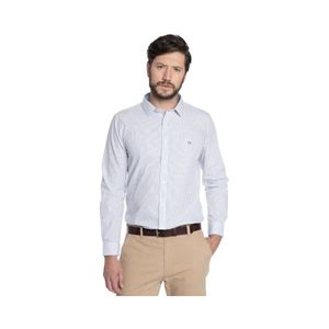 Camisa Manga Larga Hombre Potros PTV601052N-501 Blanco