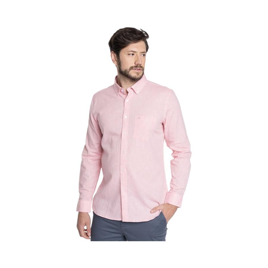 Camisa Manga Larga Hombre Potros PTV601100N-050 Rosado