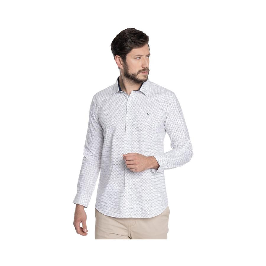 Camisa Manga Larga Hombre Potros PTV601062N-535 Beige