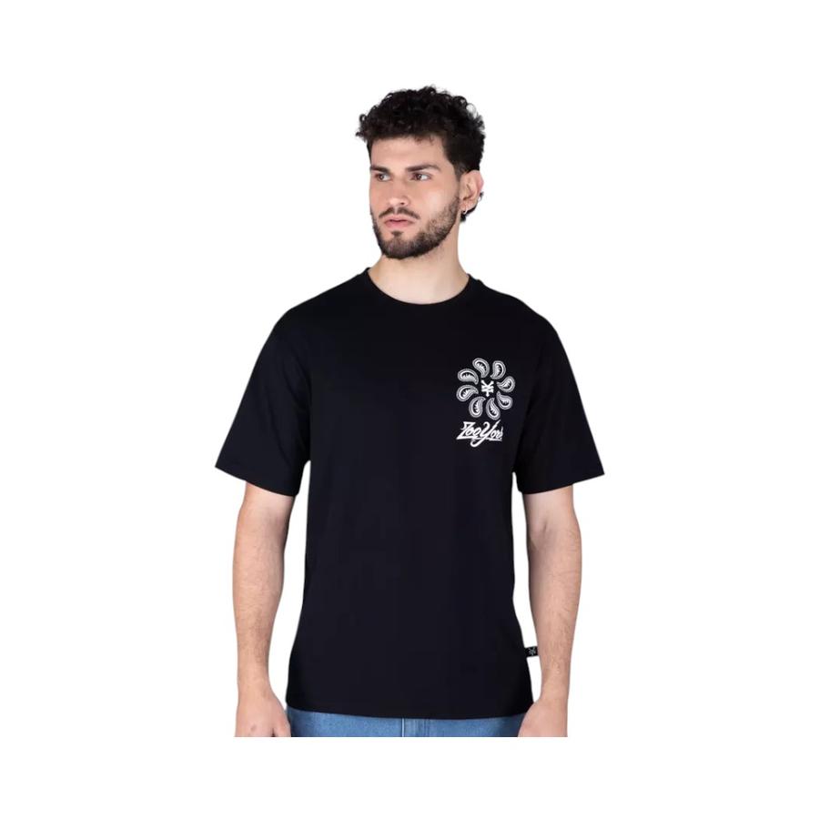 Polera Manga Corta Hombre Zoo York 10029917 Negro