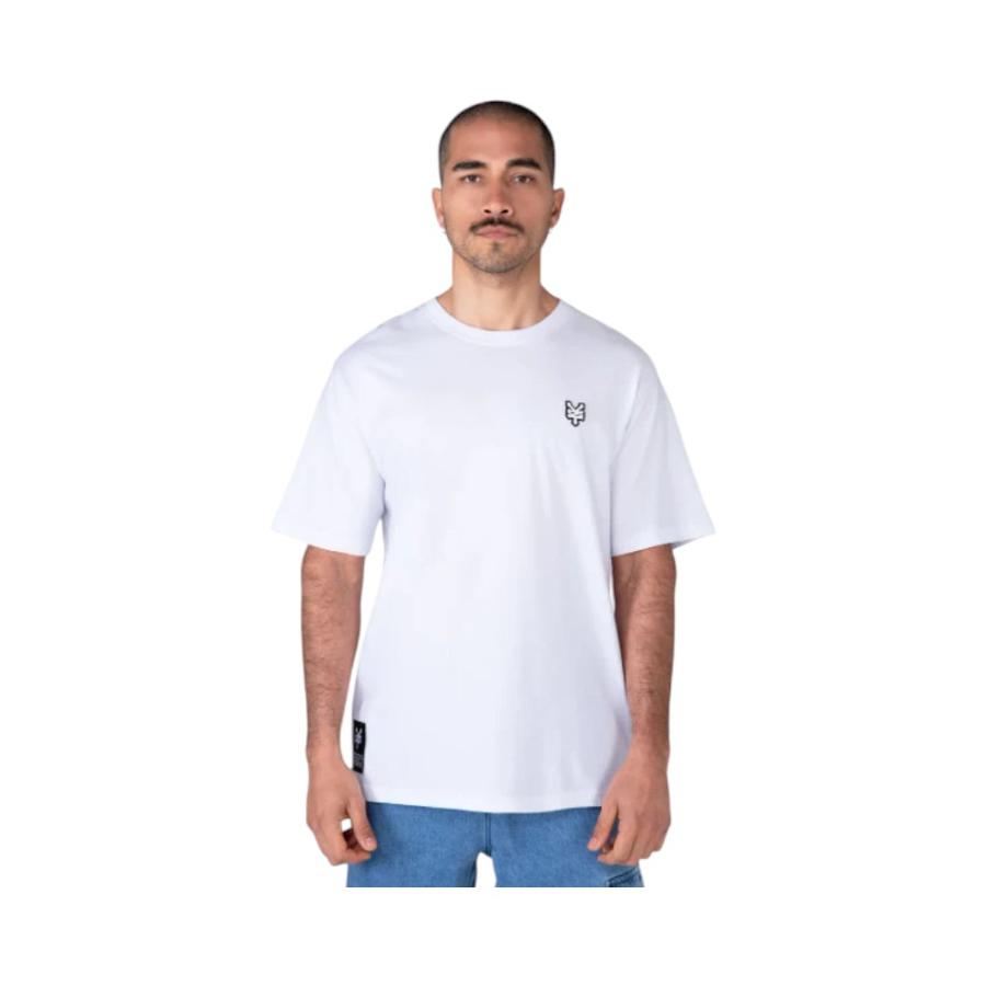 Polera Manga Corta Hombre Zoo York 10029906 Blanco