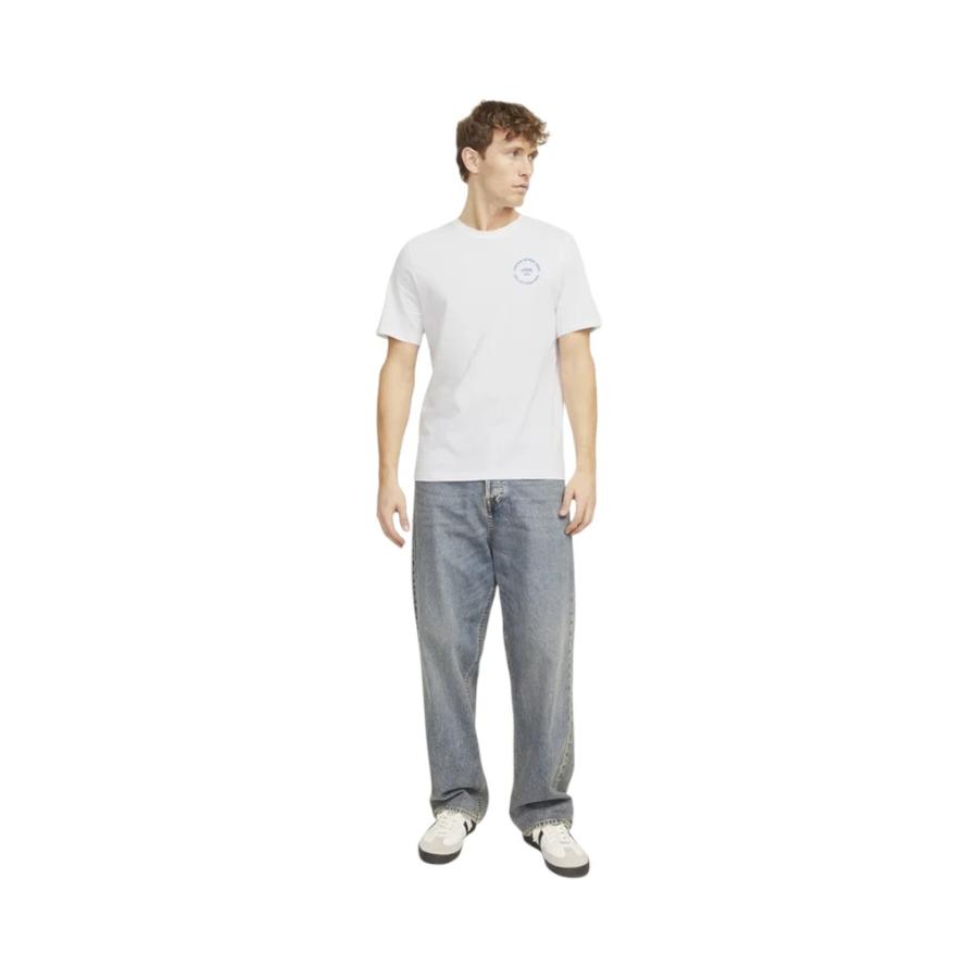 Polera Manga Corta Hombre Jack & Jones 12269280 Blanco