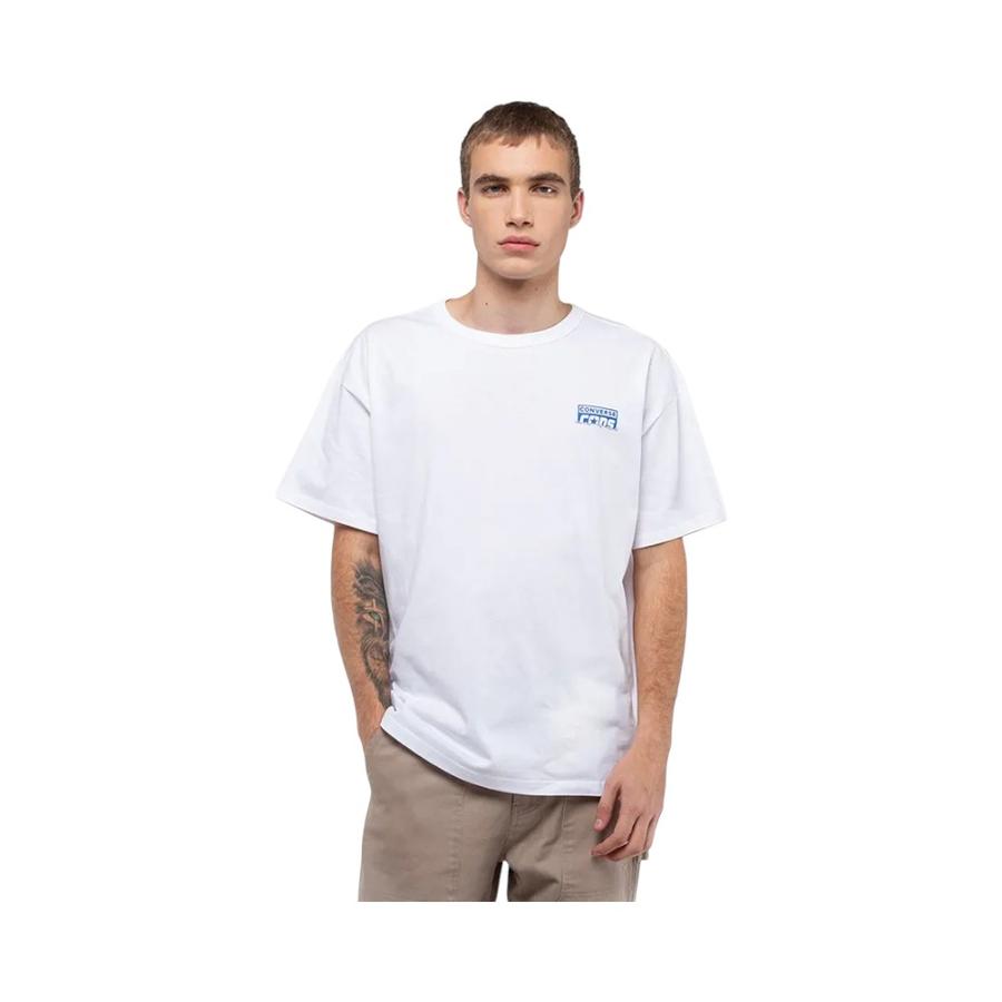 Polera Hombre Calavera Converse CNVFA25MTEE7-102 Blanco
