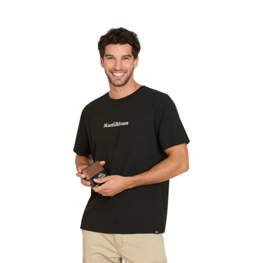 Pack Polera+Billetera Hombre Maui & Sons 1000335750 Negro