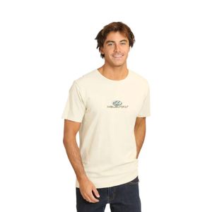 Polera Manga Corta Hombre Maui & Sons Everyday Beige