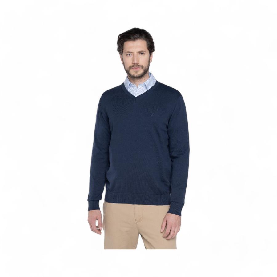 Sweater Hombre Potros Venecia Azul Marino