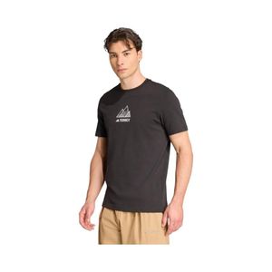 Polera Outdoor Hombre Athlete Graphic Terrex Negro Adidas