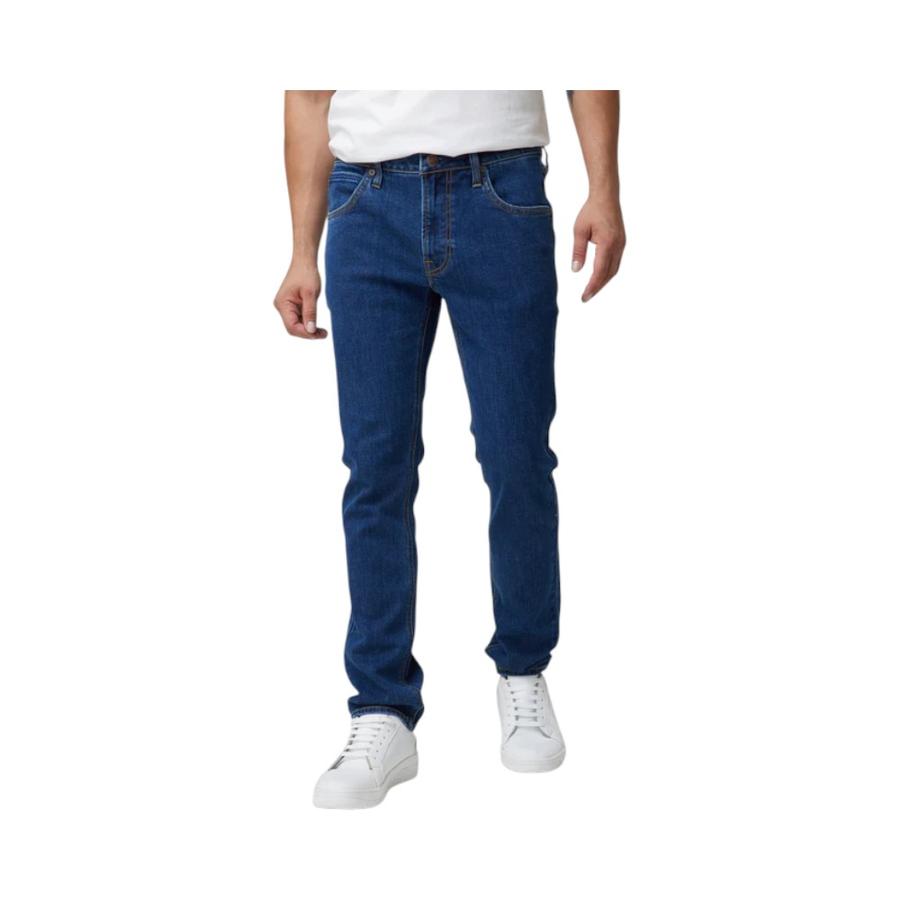 Pantalón Jeans Tiro Medio Hombre Lee Luke Azul