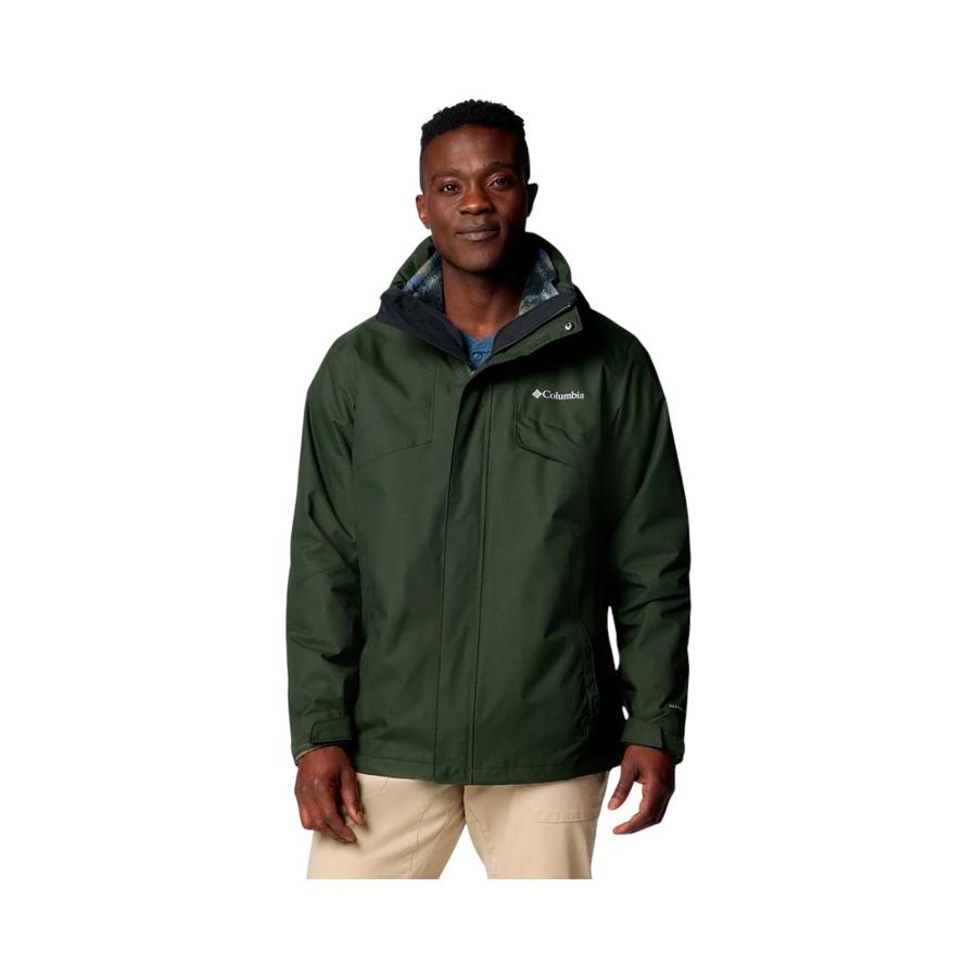 Parka Outdoor Hombre Columbia Bugaboo Verde