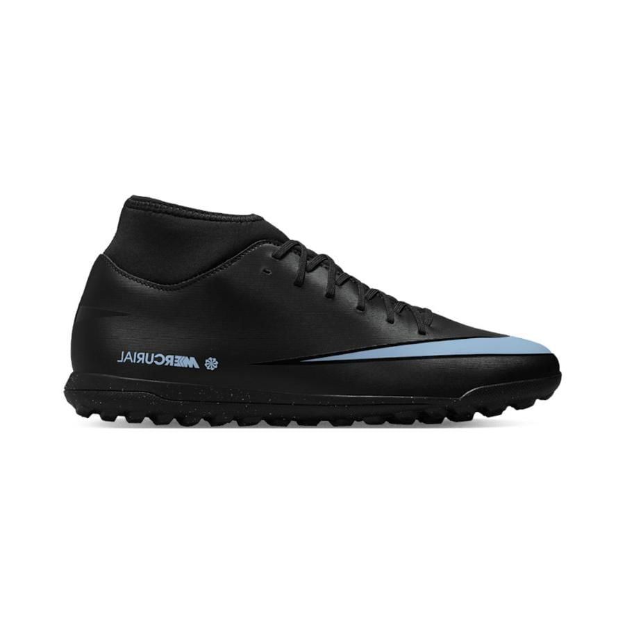 Zapatillas Fútbol Hombre Nike Superfly 10 Club Turf Negro